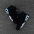 ретро мъжки баскетболни обувки Nike Air Jordan VI 6 Black Blue 384664