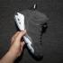Nike Air Jordan VI 6 Retro Men รองเท้าบาสเก็ตบอลสีเทาอ่อนสีขาว