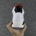 Nike Air Jordan VI 6 Retro Chaussures de basket-ball pour hommes Blanc Rouge 384664-160
