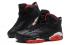 Мужские кроссовки Nike Air Jordan VI 6 Retro Black Red 309387 000