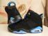 Nike Air Jordan VI 6 Retro Unisex Basketbalové boty Black White Blue 543390