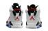 Nike Air Jordan VI 6 Retro White Carmine Black Carmine Men Topánky 384664-160