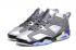 Nike Air Jordan 6 VI GS GG Low Grade School Wolf Grijs Ultraviolet 768878 008