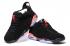 Nike Air Jordan 6 VI Low Noir Infrarouge Hommes Rétro Basketball Hommes Chaussures 304401 061