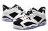 Nike Air Jordan 6 VI Low Infrared Retro Basket Bianco Nero Uomo Scarpe 304401 101