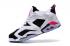 Nike Air Jordan Retro 6 Low Branco Preto Esporte Fuchsia Sapatos Para Amantes 768878 107