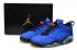 Nike Air Jordan Retro 6 VI Low Seahawks ganz blau 304401 116