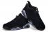 Nike Air Jordan Retro VI 6 Low Preto Metálico Prata Cromo Branco 304401 003