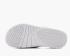 Air Jordan Hydro 6 Retro Metallic Silver White Casual Zapatos unisex 532225-100