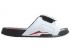 Air Jordan Hydro VI Retro White Gym Red Black Ανδρικά παπούτσια 630752-112