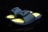 Nike Air Jordan Hydro 6 Musta keltainen miesten Tossut kengät 881473-415