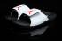 Nike Jordan Hydro 6 nero bianco rosso Uomo Sandalo Ciabatte 881473-101
