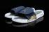 Nike Jordan Hydro 6 branco profundo azul dourado masculino sandália chinelos 555501-408