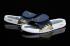 Nike Jordan Hydro 6 vit djupblå guld herr Sandal Slides Tofflor 555501-408