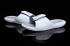 Nike Jordan Hydro 6 blanco gris mujer sandalias diapositivas zapatillas 881474-100