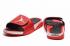 Air Jordan Hydro 5 Rosso Bianco Uomo Retro Sandali Pantofole 820257-601