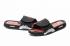 Air Jordan Hydro 5 Retro Siyah Ateş Kırmızı Metalik Gümüş Erkek Terlik 555501-012,ayakkabı,spor ayakkabı
