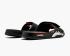 papuci pentru bărbați Air Jordan Hydro 5 Retro Black Fire Red Metallic Silver 555501-012