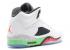 Air Jordan 5 Retro Bg Gs Pro Stars 23 Light Poison Infrared Verde Bianco 440888-115