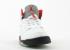 Air Jordan 5 Retro Ateş Kırmızı Beyaz Siyah 136027-101,ayakkabı,spor ayakkabı