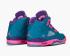 รองเท้า Air Jordan 5 Retro GS Teal Pink Purple 440892-307