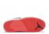 Air Jordan 5 Retro Ps Wolf Grey Hot Lava Preto 440893-018