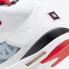 Air Jordan 5 Retro Quai 54 White University Red Black DJ7903-106