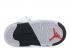 Air Jordan 5 復古 Td 白色黑色大學紅色 440890-104