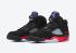 Air Jordan 5 Retro Top 3 Black Fire Red Grape Ice New Emerald CZ1786-001 ,cipő, tornacipő