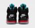 Air Jordan 5 Retro Top 3 Siyah Ateş Kırmızı Üzüm Buz Yeni Zümrüt CZ1786-001,ayakkabı,spor ayakkabı