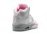 Air Jordan Mujeres 5 Retro Stealth Pink Shy Silver 313551-061