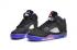 Nike Air Jordan 5 V Retro Czarny Ember Glow Fioletowe Buty unisex 440892-017