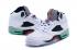 Nike Air Jordan Retro 5 V Pro Stars Wit Poison Groen 136027 115