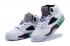 Nike Air Jordan Retro 5 V Pro Stars Wit Poison Groen 136027 115