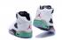 Nike Air Jordan Retro 5 V Pro Yıldız Beyaz Zehir Yeşili 136027 115,ayakkabı,spor ayakkabı