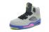 Nike Air Jordan V 5 Retro Cool Grau Rosa Lila Bel Air 621958 090