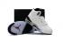 Nike Air Jordan V 5 Retro Kid-Basketballschuhe, ganz in Weiß und Schwarz, neu