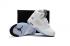 Nike Air Jordan V 5 Retro Kid Crianças Tênis de basquete Todo Branco Preto