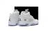 Giày bóng rổ Nike Air Jordan V 5 Retro Kid Children All White Black
