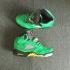 Nike Air Jordan V 5 Retro Pánské basketbalové boty Černá Zelená Oregon Nové