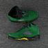 Nike Air Jordan V 5 Retro Pánské basketbalové boty Deep Green Yellow