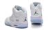 Nike Air Jordan V 5 Retro לבן שחור מתכתי כסף 136027-130
