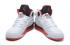 Nike Air Jordan V 5 רטרו לבן אש אדום שחור אש אדום נעלי גברים 136027-100