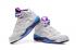 Nike Air Jordan V 5 Retro White Pueple Blue Miesten kengät 136027