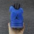 Nike Air Jordan V 5 Retro mavi azgın boğa Basketbol Ayakkabıları 136027-401, ayakkabı, spor ayakkabı