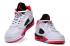 Nike Air Jordan 5 Retro Low Wit Vuur Rood Zwart 819171 101