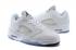 Nike Air Jordan 5 Retro V Low Metallic GS White Wolf Grey 819172 122