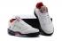 Nike Air Jordan 5 V Retro Low All Bianco Fire Rosso Nero 819171 105