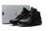 Nike Air Jordan 13 Zapatos para niños Todo Negro Verde profundo Nuevo
