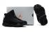 Nike Air Jordan 13 Zapatos para niños Todo Negro Nuevo
